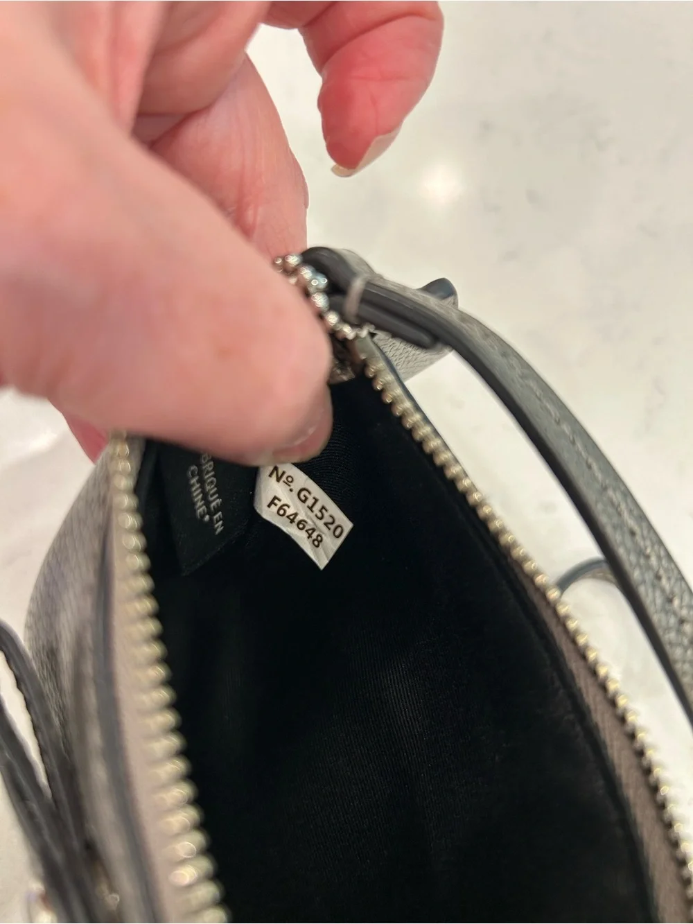 Coach SilverBow Wristlet Clutch